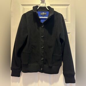 CYC Black Button Fall Jacket - US L